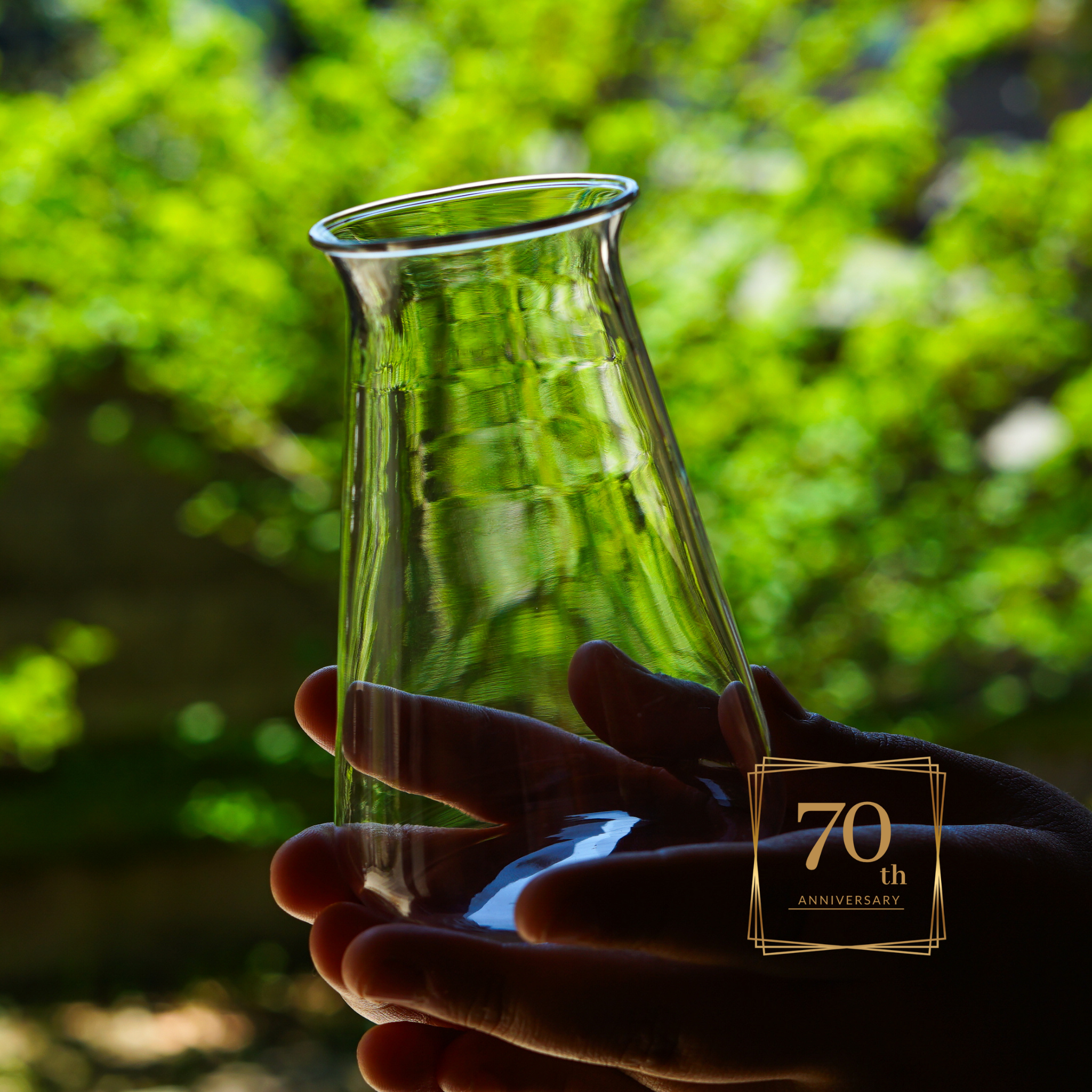 復刻コニカルビーカー/創業70周年記念（日ノ出化学製作所）