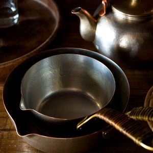 銅の片手鍋 ミルクパン・雪平なべ（新潟・富貴堂） – 暮らしの道具Coquette